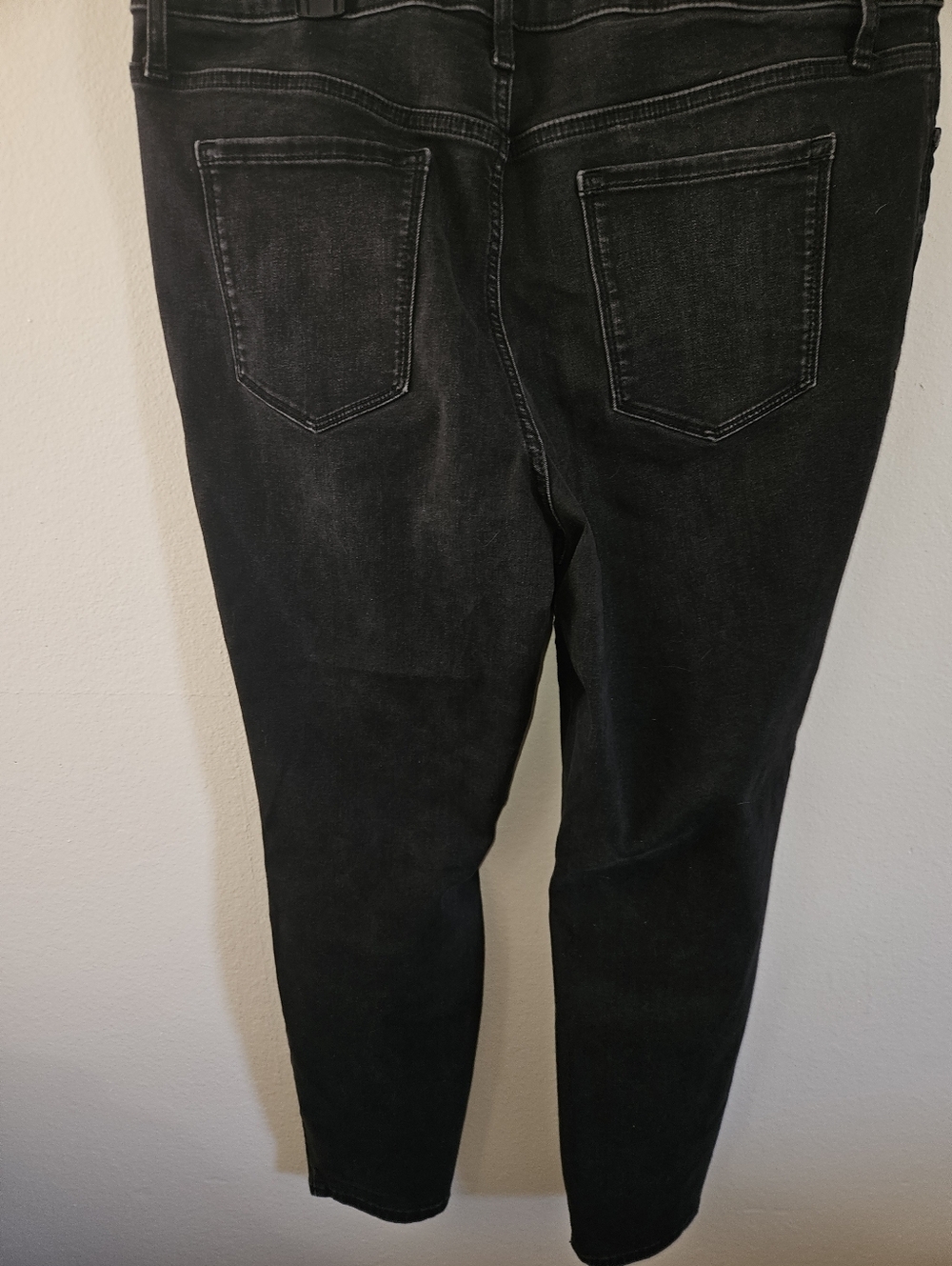 Simply Vera Vera Wang Womans Black Skinny Jeans Size 16 - Picture 13 of 15